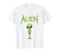 Sharp Green Alien Space Esthétique Vêtements T-Shirt