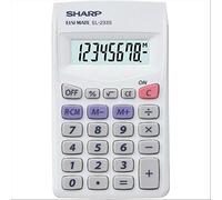 Sharp Calculatrice de poche EL-233SB Gris