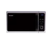 Sharp Home Appliances R-243S Comptoir - Micro-ondes (Comptoir, Micro-ondes uniquement, 20 L, 800 W, boutons, Rotatif, Argent)
