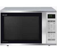 Sharp Home Appliances R-971STW - Micro-ondes (plan de travail, micro-ondes combiné, 40 l, 1050 W, toucher, acier inoxydable)