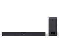 SHARP HT-SBW110 Barre de son 2.1 avec caisson de basses externe, 180W, USB, Bluetooth, HDMI, entrée AUX (3,5mm), Convient pour TV 32 pouces et plus grand, noir