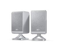 SHARP HT-SPR52021(SL) Haut-Parleur arrière sans Fil - Son Surround 200 W, Dolby Atmos & DTS:X, Pilote Ascendant, Montage Mural - Série Exclusive Q Soundbar