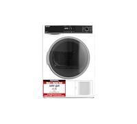 Sharp KD-HH8S8GW3-DE Sèche-linge à pompe à chaleur/C / 8 kg/tambour BubbleDrum avec éclairage intérieur tambour / 15 programmes de séchage/programme rapide de 30 minutes/butée de porte