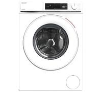 Sharp ES-NFA014DWNA-FR - Machine à laver - largeur : 59.7 cm - profondeur : 58.2 cm - hauteur : 84.5 cm - chargement frontal - 10 kg - 1400 tours/min - blanc Blanc G