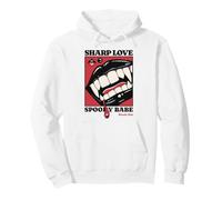 Sharp Love Vampire Crocs Lèvres Gothique Halloween Spooky Babe Sweat à Capuche