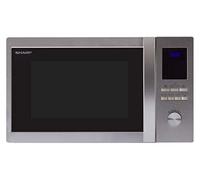 sharp micro ondes grill et chaleur tournante 32l 1000w inox r922stw