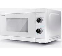 SHARP MS01E-C Micro-ondes, 800W, 5 niveaux de puissance, blanc cristal