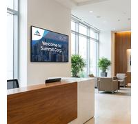 Sharp MultiSync E559 Écran 4K UHD 55'' Écran professionnel 4K UHD de 55 pouces avec lecteur multimédia intégré, dalle antireflet et fonctionnement