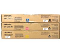 Sharp Cartouche de toner originale MXC38GTC Cyan pour MX-C310, MX-C311, MX-C380