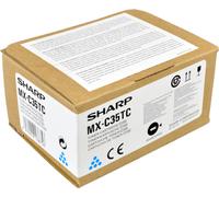 Sharp Cartouche de toner MXC35TC Original Cyan 1 pièce