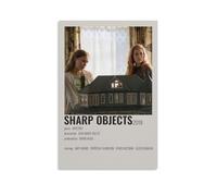 Sharp Objects Affiches, décoration murale vintage sur toile, peinture décorative pour salon, chambre à coucher, 20 x 30 cm, style sans cadre