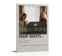 Sharp Objects Affiches, décoration murale vintage sur toile, peinture décorative pour salon, chambre à coucher, 20 x 30 cm, style cadre