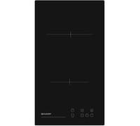 SHARP Plaque vitroceramique KH3V19NT0K, 3000 Watts, Minuteur Noir G