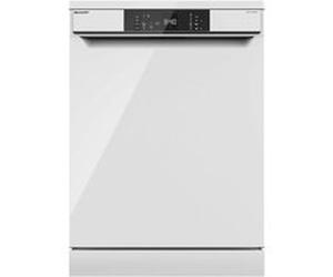 Sharp QW-NA1DF45EW-FR - Lave-vaisselle - Niche - largeur : 60 cm - profondeur : 57 cm - hauteur : 82 cm - blanc Blanc G