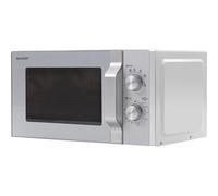 Sharp R-204S - Four micro-ondes monofonction - pose libre - 20 litres - 800 Watt - argent