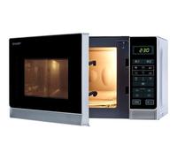 Sharp R-242(IN)W - Four micro-ondes monofonction - 20 litres - 800 Watt - argent