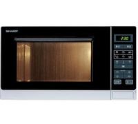 Sharp R-342INW Micro-ondes Solo 25 litres - Argent
