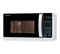 Sharp Micro-ondes R642WW – 20 L, 800 W, grill – Blanc