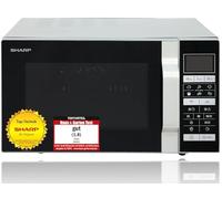 Sharp R-860S Micro-ondes Combiné 25 litres à plateau fixe - Argent