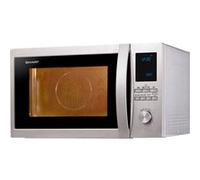 Sharp R-922STWE - Four micro-ondes combiné - grill - 32 litres - 1000 Watt - acier inoxydable Acier inoxydable G