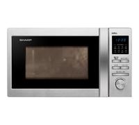 Sharp R622STWE Four À Micro-Ondes 20 Lt 800 Watt Inox