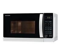 Sharp Micro-ondes R642WW – 20 L, 800 W, grill – Blanc