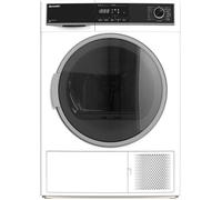 SHARP Sèche-linge hublot 8kg Pompe à Chaleur 15 Programmes