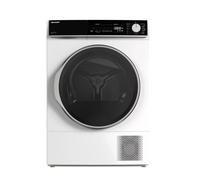 sharp sèche-linge pompe à chaleur 12kg 59.6cm blanc KD-NHB2S7GWE-FR