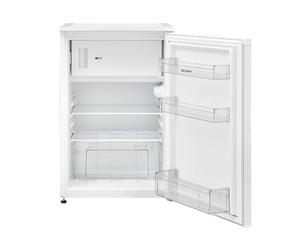 SHARP SJ-UD121T2W-EU Réfrigérateur avec congélateur - Capacité utile de 121 l dont 17 l dans le congélateur - Petit réfrigérateur avec réglage de la température en continu - Éclairage intérieur LED