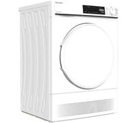Sharp KD-HCB7S7PW91 sèche-linge Pose libre Charge avant 7 kg B Blanc