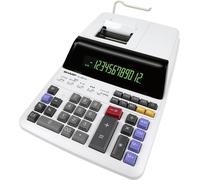 Sharp Tischrechner druckend EL-2607 LG 12 Stellen, schwarz/rot Druck universel Calculatrice de bureau noir, blanc (l x H x P) 222