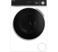 SHARP ES-NFB714CWA-DE Machine à Laver Chargement Frontal/A / 7 kg / 1400 TR/Min/Moteur Advanced Inverter/Fonction Vapeur / 15 programmes Dont Programme Court de 12 Min/AquaStop/Blanc