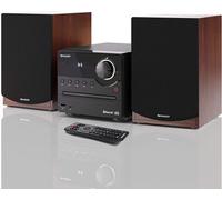 Sharp xl-b512(br) micro-système audio avec fm, bt, cd-mp3, usb, 45w, br