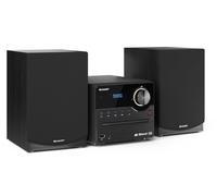 Sharp XL-B517D Système micro audio domestique 45 W Noir