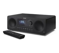 Sharp XL-B720D(BK) ensemble audio pour la maison Système micro audio domestique 30 W Noir