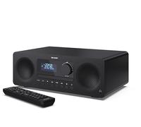 Sharp XL-B720D Chaîne stéréo Bluetooth, AUX, CD, DAB+, USB, avec télécommande 60 W noir