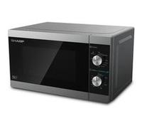 Sharp YC-MG01E-S - Four micro-ondes grill - 20 litres - 800 Watt - argent/noir Argent/noir G