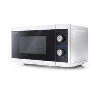 Micro-ondes 20l 800w blanc Sharp yc-mg01e-w blanc/noir G