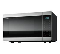Sharp YC-MG81E-S - Four micro-ondes grill - pose libre - 28 litres - 900 Watt - argent/noir