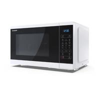 SHARP YC-MG81E-W Four À Micro-Ondes 28L 900W Contrôle Numérique Grill 11 Niveaux