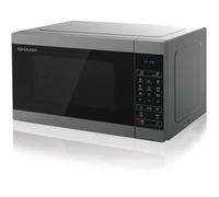 SHARP YC-MG81ES - Four micro-ondes Grill 28l - Cavité céramique émail - Puissance 900w - Grill 1100w - Plateau tournant 31,5 cm