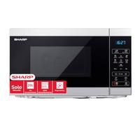Sharp YC-MS02E-S micro-onde Argent Micro-onde simple Comptoir 20 L 800 W