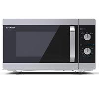 Sharp YC-MS31ES Micro-ondes (micro-ondes : 900 W, 5 niveaux de puissance, fonction décongélation, dimensions : 485 x 293 x 410 cm), argenté