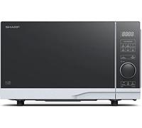 Sharp YC-PS204AE-S Micro-Ondes 700 W 20 L 10 Niveaux de Puissance Fonction Eco Décongélation Sécurité Enfant Argenté/Noir