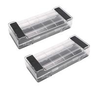 SHARPAL 160H Support et boîte de rangement 2 en 1 pour pierre à aiguiser avec base en caoutchouc antidérapante compatible jusqu’à 202 x 75 x 28 mm