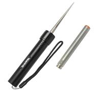 SHARPAL 178N Aiguiseur de lame 3 en 1 | Tige d'affûtage diamant 10,2 cm grain 600 | Aiguise tous les couteaux et outils avec bord droit, dentelage et crochets | Aiguiseur de couteaux de poche