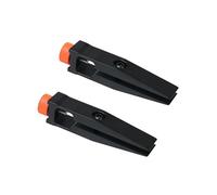 SHARPAL 202H 2 pinces droites en aluminium aéronautique | Pinces droites en alliage d'aluminium de qualité aéronautique, pièces de rechange pour le système SHARPAL 202H