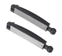 SHARPAL Lot de 2 Plaques Abrasives Diamantées de Rechange - Grain 220 (60 Microns) & Grain 325 (45 Microns) - 25,4 × 152,4 mm / 1" × 6" - Compatibles avec les Affûteurs SHARPAL 202H & 203H