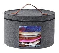 SharpCost Boîte à chapeau de boxe pour femmes - Rangement de voyage - Grande boîte ronde - Porte-chapeau - Organisateur - Large bord - Cowboy - Hommes - Casquettes de cowboys - Boîte de rangement