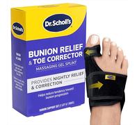 SharpCost Dr. Scholl's Bunion Relief & Toe Correcteur, 1 set de support (1 gauche, 1 droite)